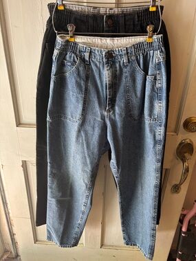 Lee Women’s High-Rise Jeans - Light Blue & Black